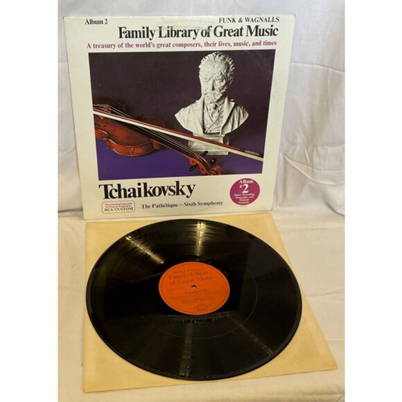 Tchaikovsky The Pathétique Sixth Symphony (Vinyl, 1977) RCA Custom FW-302 VG - Picture 2 of 8
